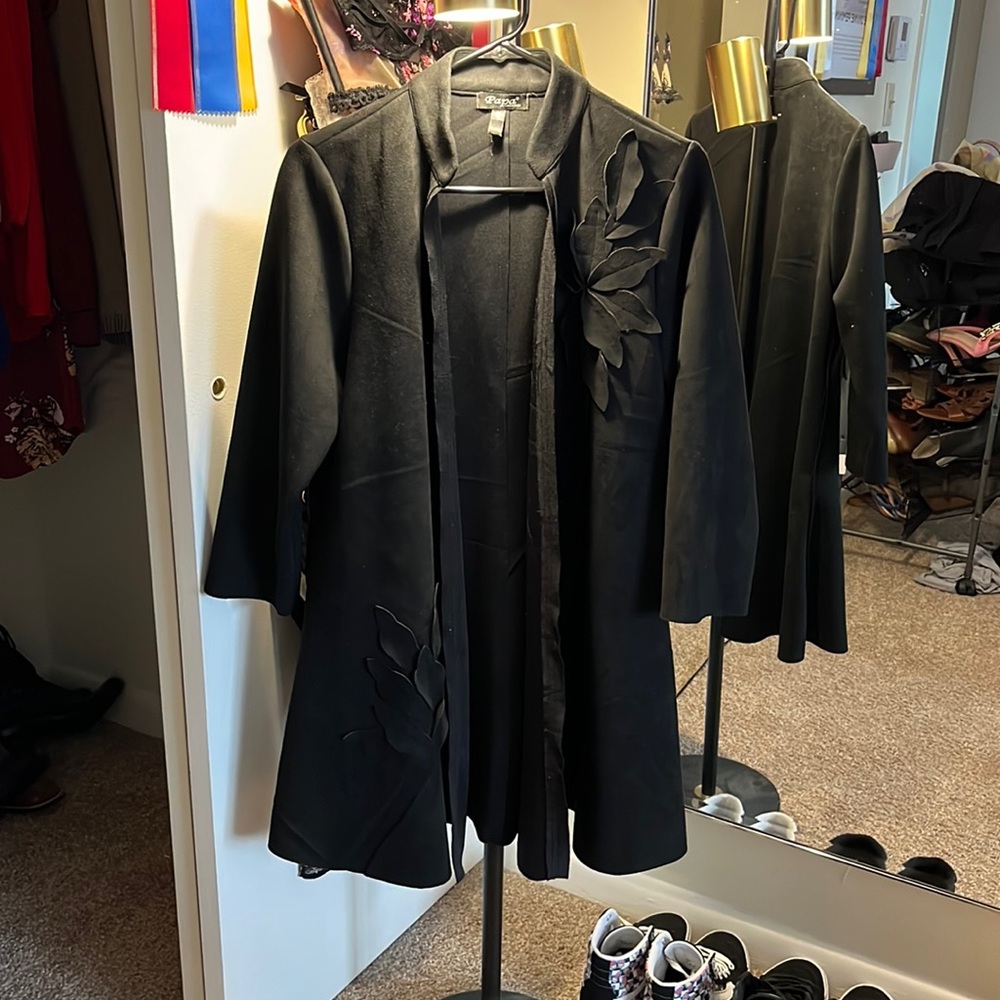 Black coat